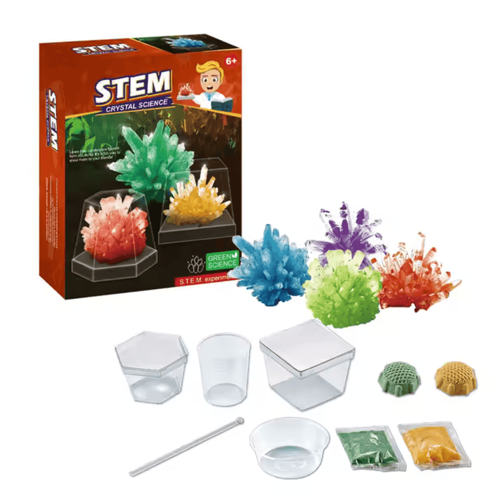 Juego de Ciencia Experimentos con Cristales Stem - Martina Baby & Kids
