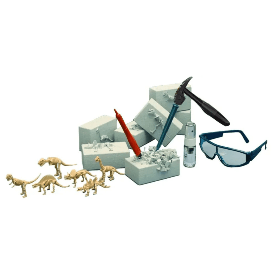 Juego de Excavación Fósiles Dinosaurio 6 en 1 - Martina Baby & Kids