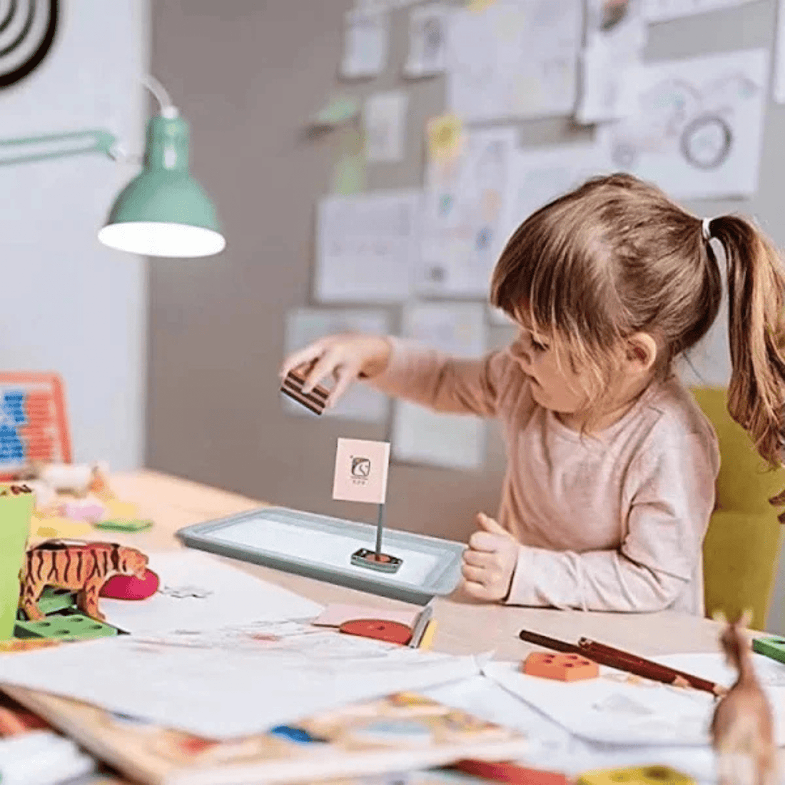 Juego Didáctico Imanes Experimento Ciencia 2 En 1 Educativo - Martina Baby & Kids