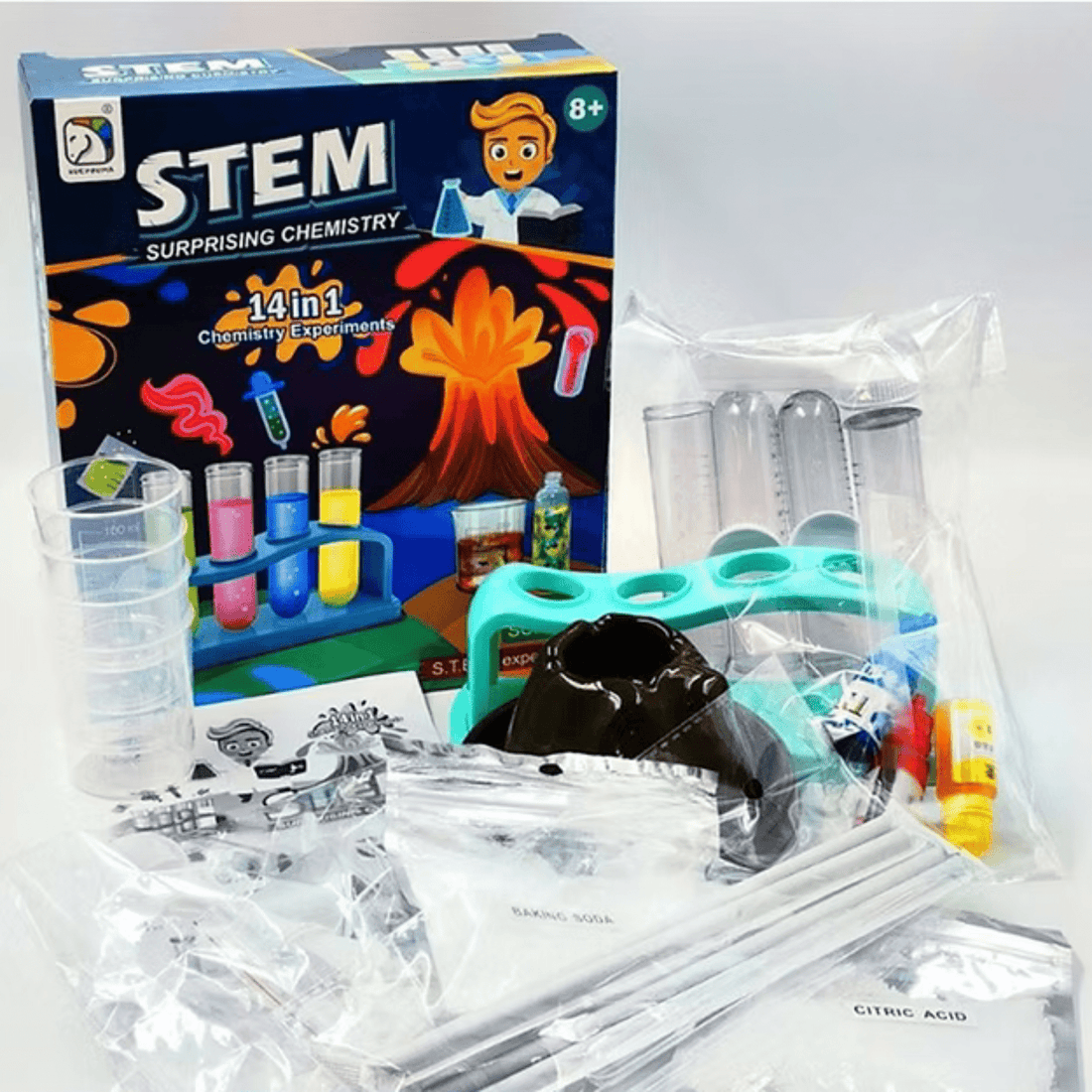 Juegos de Química Ciencia 14 En 1 Stem Educativo - Martina Baby & Kids