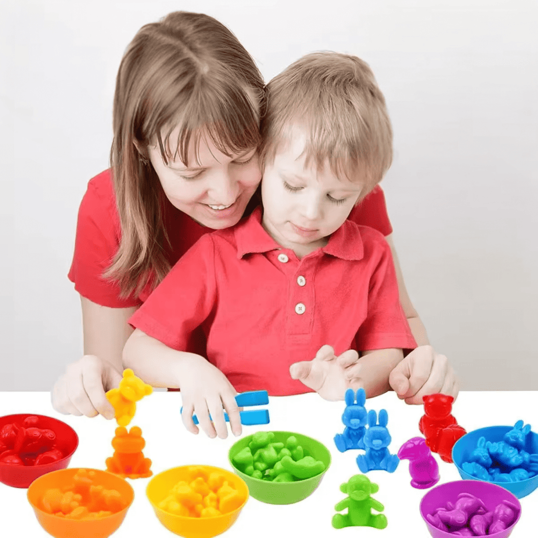 Juego de Clasificación de Colores y Animalitos 36 piezas - Martina Baby & Kids