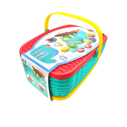 Juguete Didáctico Canasta de Picnic Frutas Cortar - Martina Baby & Kids