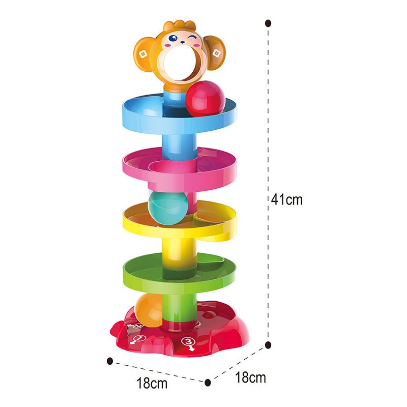 Torre Tobogán lanza pelotas para bebés juguete didáctico Juguete para Bebé