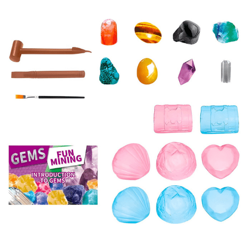 Kit de Excavación de Gemas: Descubre Tesoros Ocultos - Martina Baby & Kids