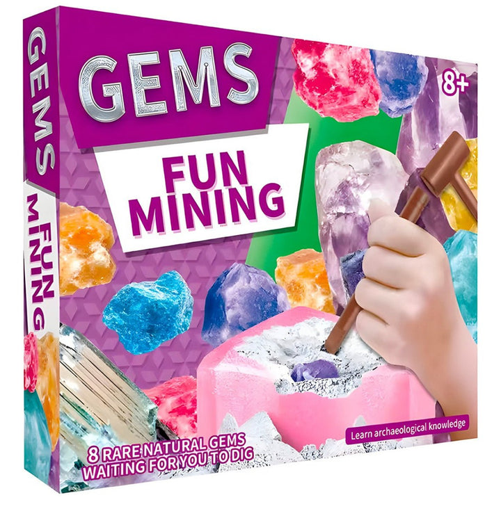 Kit de Excavación de Gemas: Descubre Tesoros Ocultos - Martina Baby & Kids