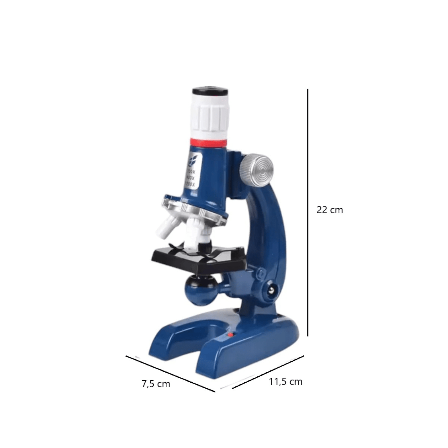 Microscopio Educativo Para Niños Azul 100x400x1200 - Martina Baby & Kids