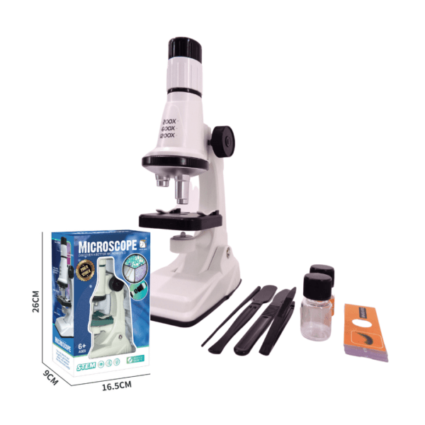 Microscopio Educativo Para Niños Blanco 200x600x1200 - Martina Baby & Kids