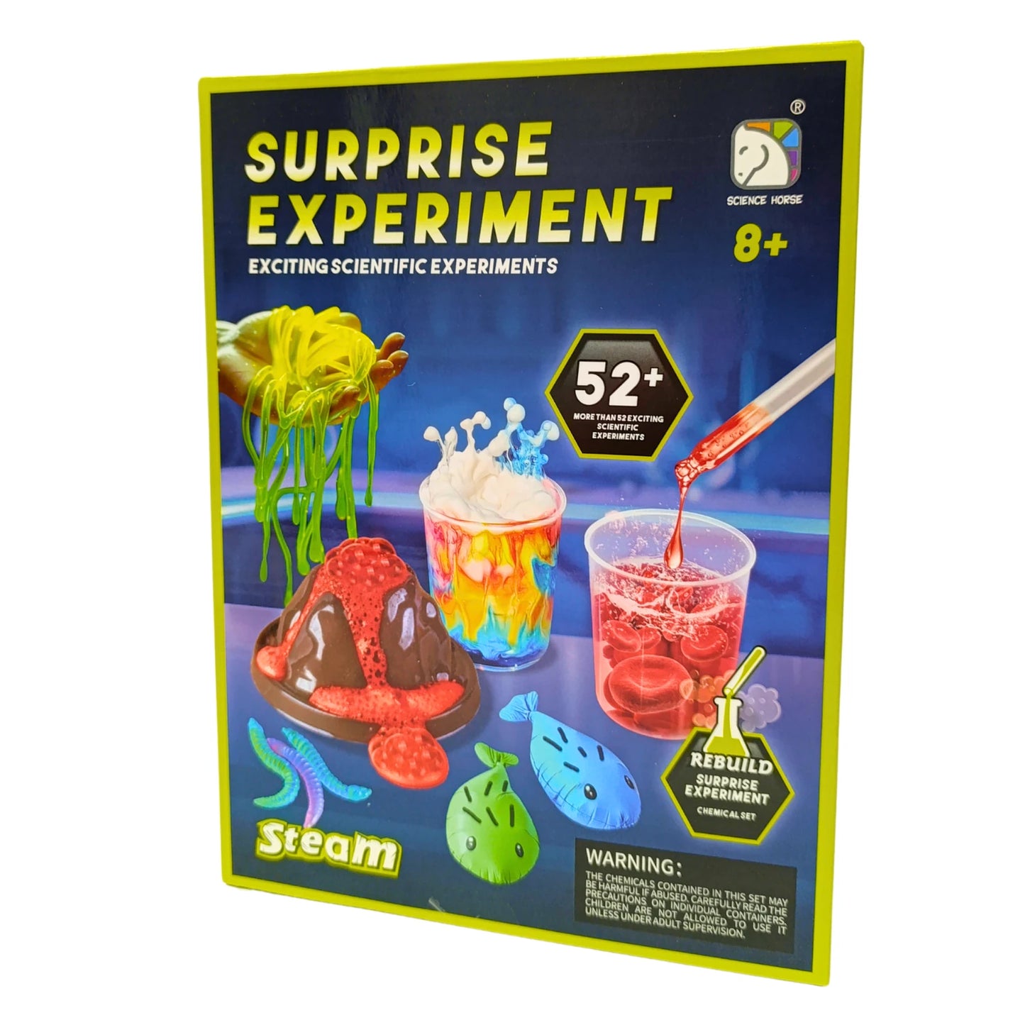 Set Kit 52 Experimentos Cientificos Sorpresa Educativo
