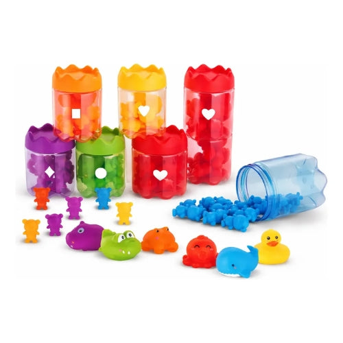 Juego Clasificación Colores Conteo Y Animales Montessori - Martina Baby & Kids