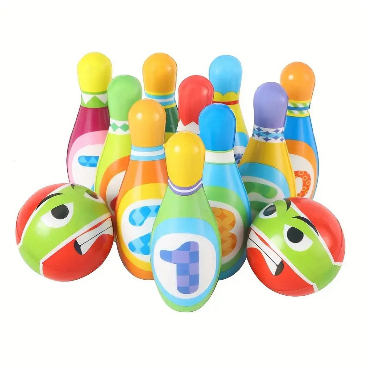Juego de Bowling Palitroques Infantil 12 piezas
