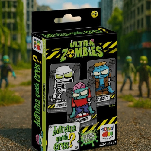 Juego de Mesa Adivina Quién Eres - Ultra Zombies