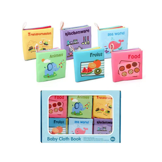Libros Sensoriales Pack de 6 piezas