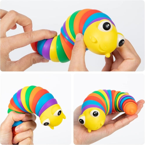 Juguete Sensorial Gusano Oruga Finger Slug