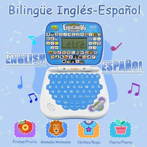 Computador Didáctico Interactivo Para Niños Español-ingles