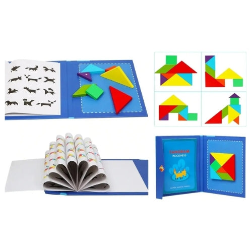 Tangram Puzzle Rompecabeza Magnético