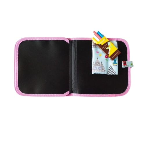 Libro Pizarra 5 Hojas con Set Plumón