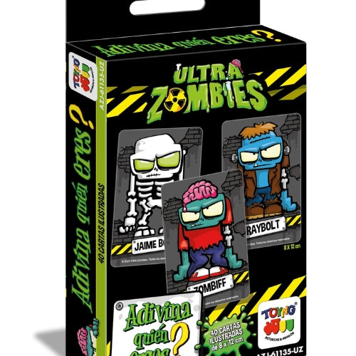 Juego de Mesa Adivina Quién Eres - Ultra Zombies