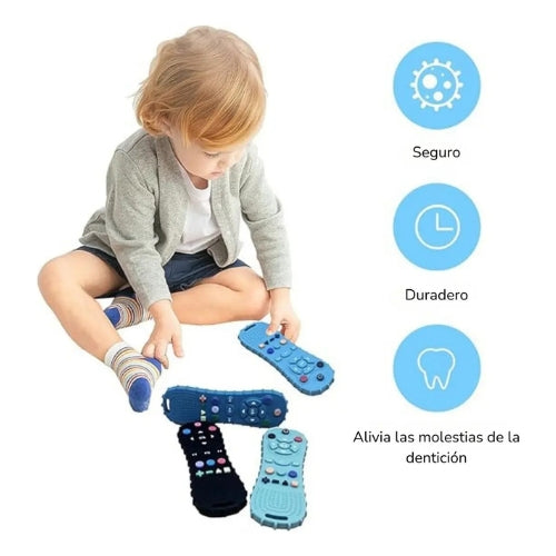 Mordedor Bebé Juguete Sensorial Control Remoto Flexible