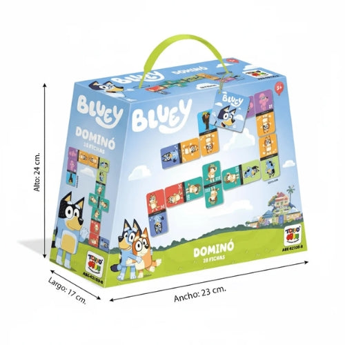 Juego Dominó Bluey