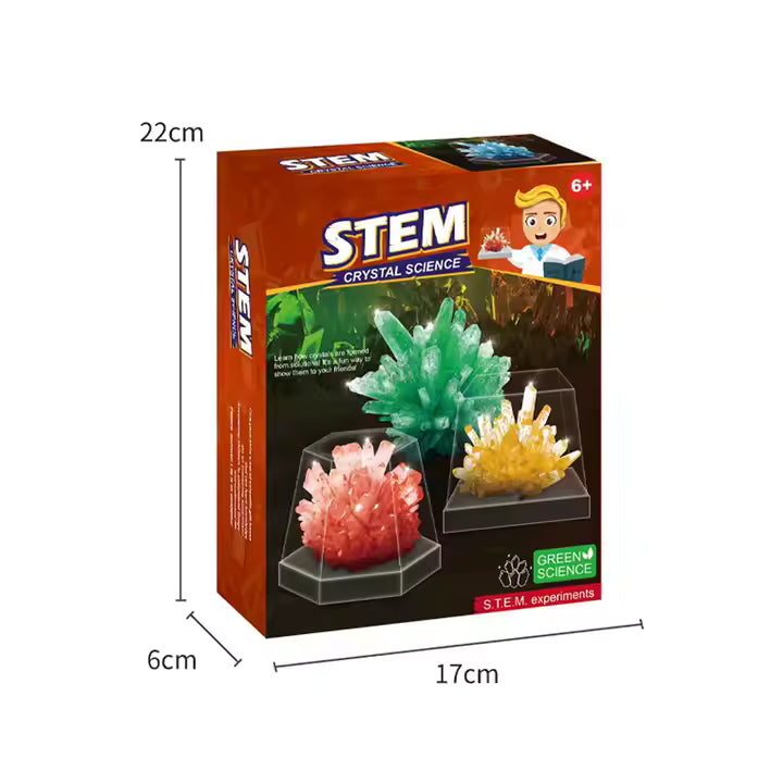 Juego de Ciencia Experimentos con Cristales Stem - Martina Baby & Kids