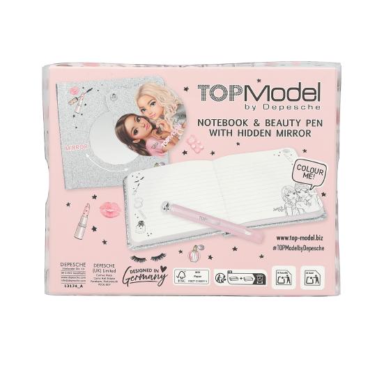 TOPModel cuaderno Beauty con bolígrafo