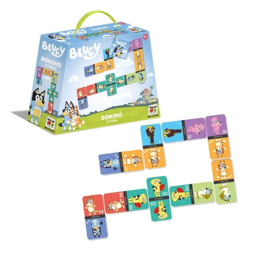 Juego Dominó Bluey