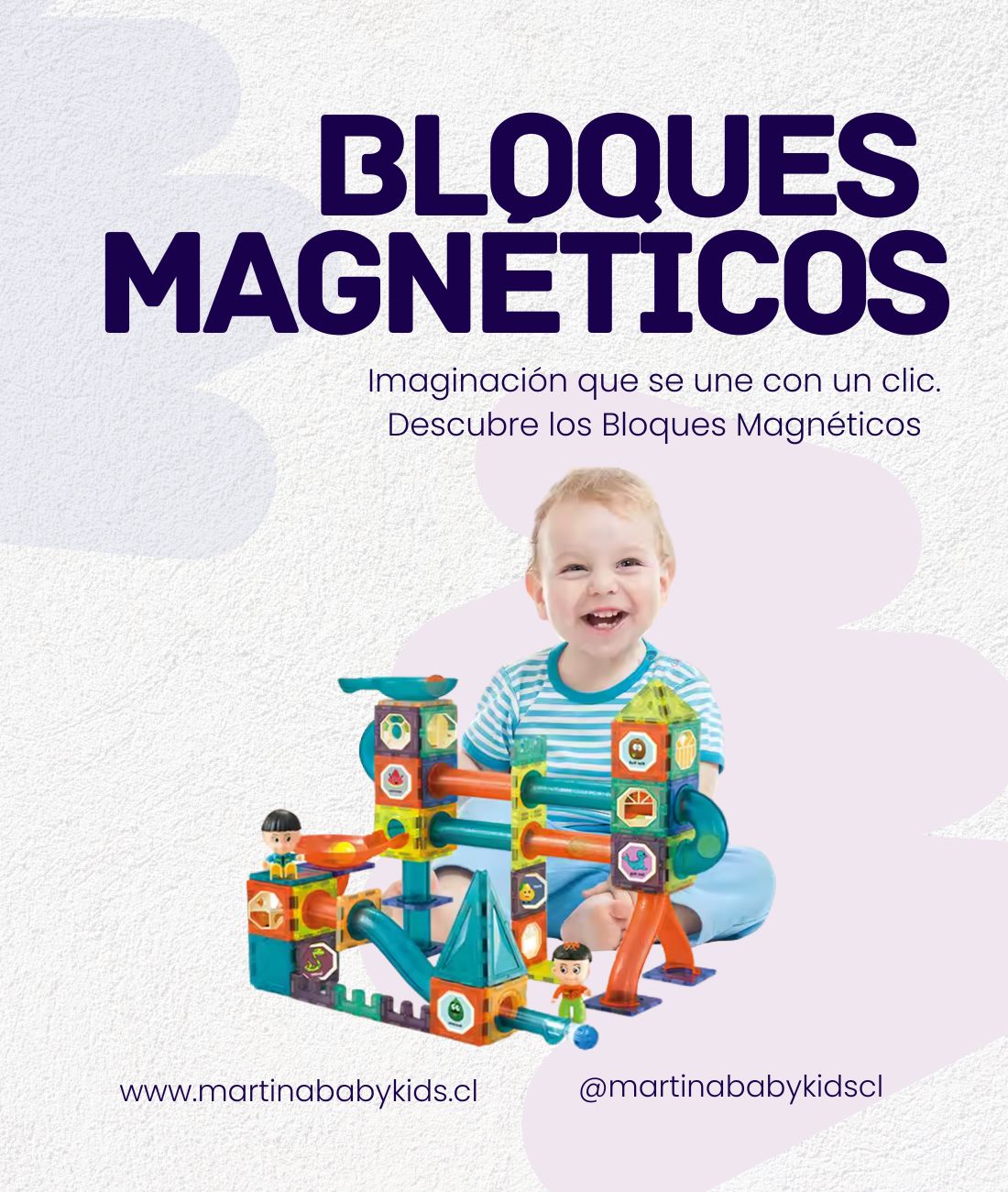 Bloqués Magnéticos promueve el pensamiento matématico y creativo de tu peque, un regalo que ayuda al crecimiento y aprendizaje diario.