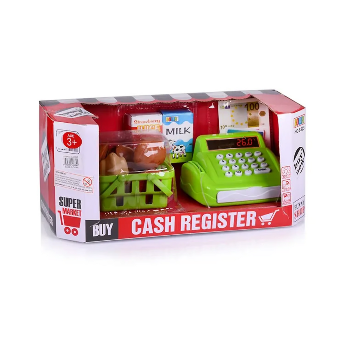 Caja Registradora de Juguete con Luces y Sonidos