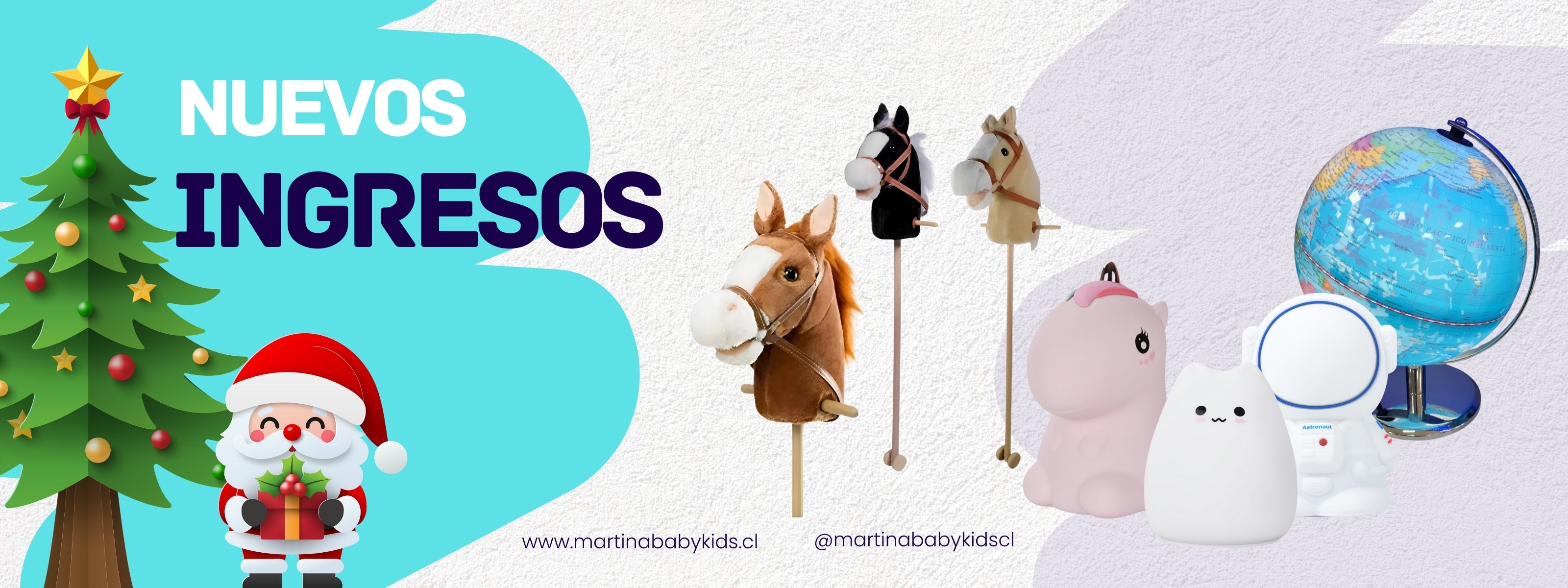 Nuevos productos han llegado a Martina Baby & Kids. Revisa nuestras categorías para todas las edades