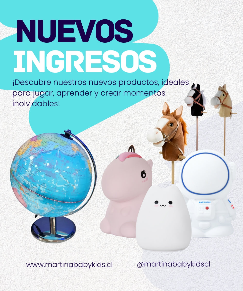 Nuevos productos han llegado a Martina Baby & Kids. Revisa nuestras categorías para todas las edades