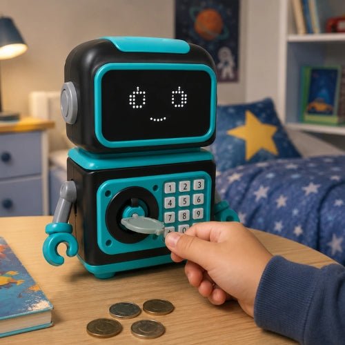 Alcancía Robot Electrónico Infantil - Martina Baby & Kids