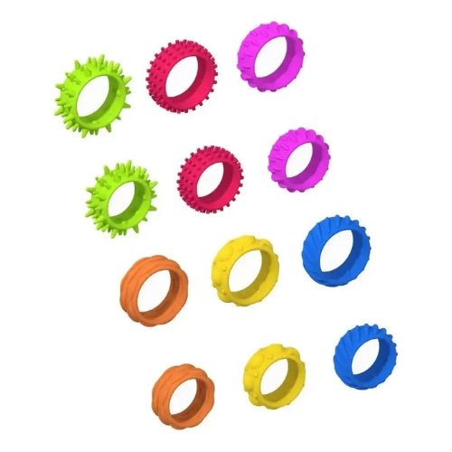 Anillos Sensoriales Juguete Sensorial 12 Unidades - Martina Baby & Kids