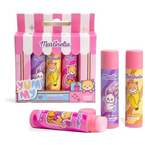 Bálsamo Labial Set 3 Unidades Matinelia Yummy - Martina Baby & Kids