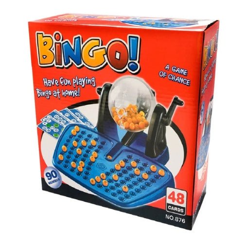 Bingo Tómbola Tablero 90 Números Juego Mesa - Martina Baby & Kids