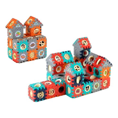 Bloques de Construcción Tobogán Didáctico 182 Piezas - Martina Baby & Kids