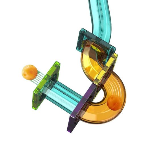 Bloques Magnéticos con Toboganes 64 Piezas - Martina Baby & Kids