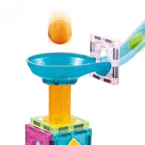 Bloques Magnéticos con Toboganes 64 Piezas - Martina Baby & Kids