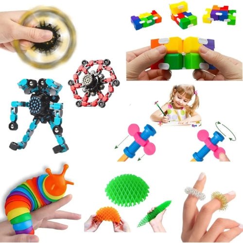 Caja Juguetes Sensoriales Con Texturas y Colores - Martina Baby & Kids