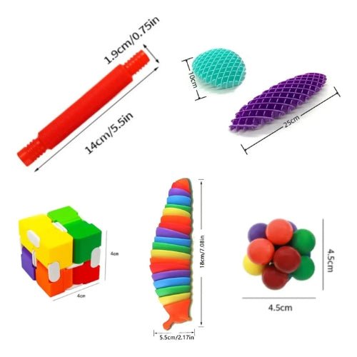 Caja Juguetes Sensoriales Con Texturas y Colores - Martina Baby & Kids