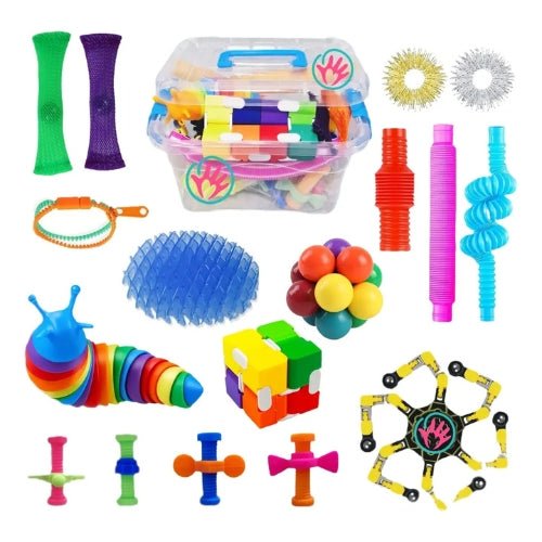 Caja Juguetes Sensoriales Con Texturas y Colores - Martina Baby & Kids