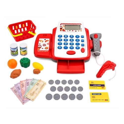 Caja Registradora Con Luces Y Sonidos 31 Piezas Juguete Infantil - Martina Baby & Kids