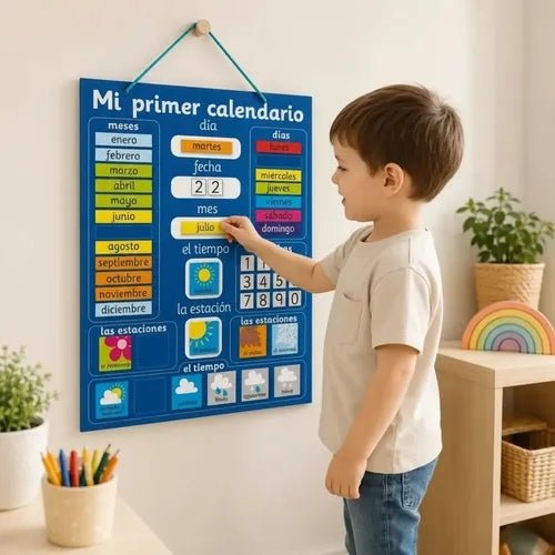 Calendario de Aprendizaje Mi Primer Calendario - Martina Baby & Kids