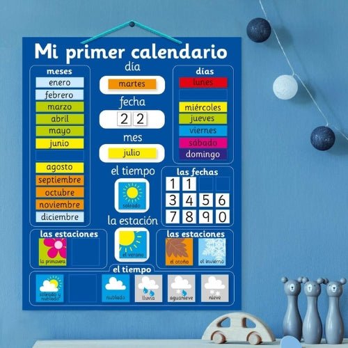 Calendario de Aprendizaje Mi Primer Calendario - Martina Baby & Kids