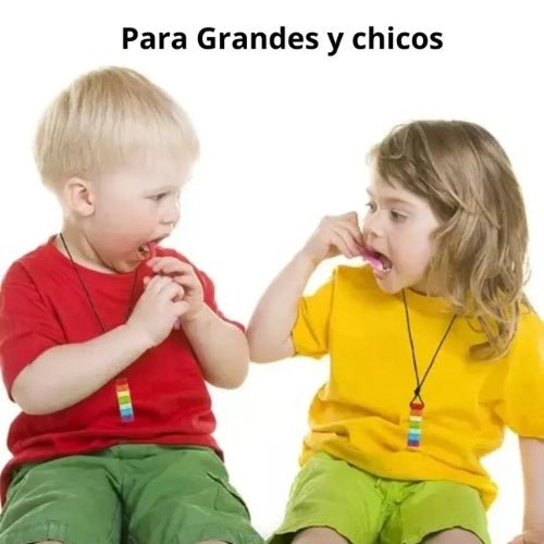 Collar Mordedor Sensorial de Silicona - Martina Baby & Kids