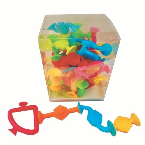 Conectores Sensoriales Con Ventosas Para Construcción - Martina Baby & Kids