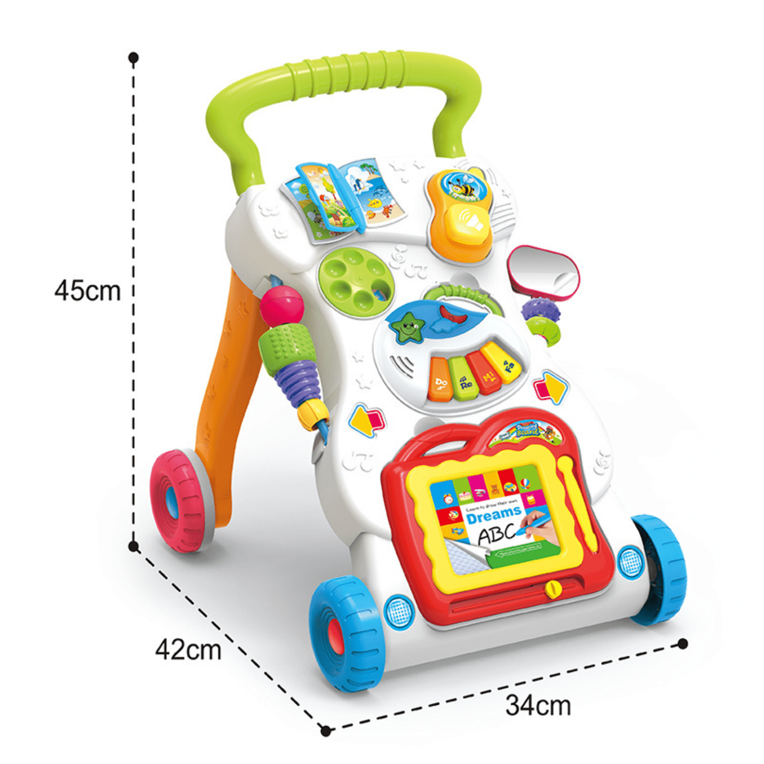 Corre Pasillo Caminadora Infantil Musical Primeros Pasos - Martina Baby & Kids