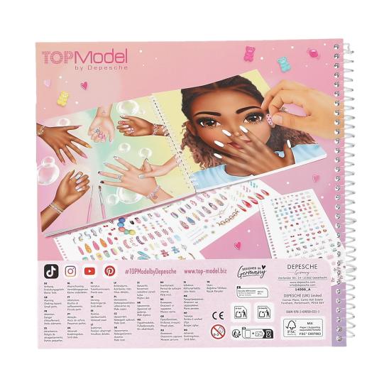 Create Your Hand-Design cuarderno para colorear TOPModel - Martina Baby & Kids