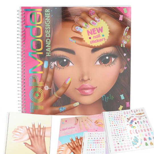 Create Your Hand-Design cuarderno para colorear TOPModel - Martina Baby & Kids