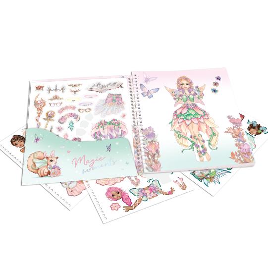 Cuaderno con calcomanías TOPModel Dress me up - Martina Baby & Kids