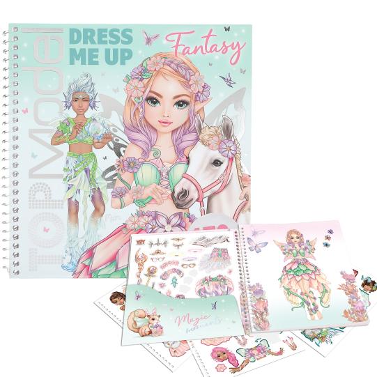 Cuaderno con calcomanías TOPModel Dress me up - Martina Baby & Kids